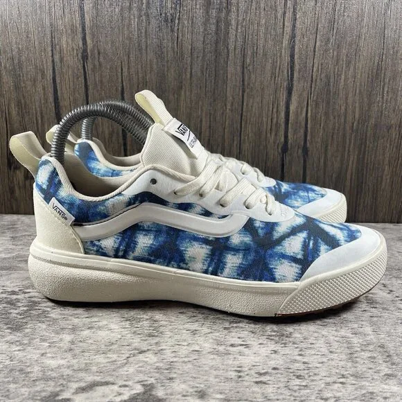 VANS Ultrarange Rapidweld Indigo Crean Blue White Women’s Size 7 Sneakers Shoes - Picture 3 of 10